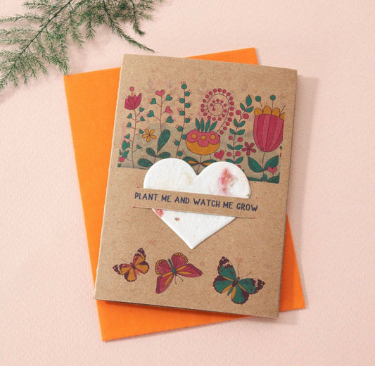 Little Seeds ~ Mini Plantable Greeting Card