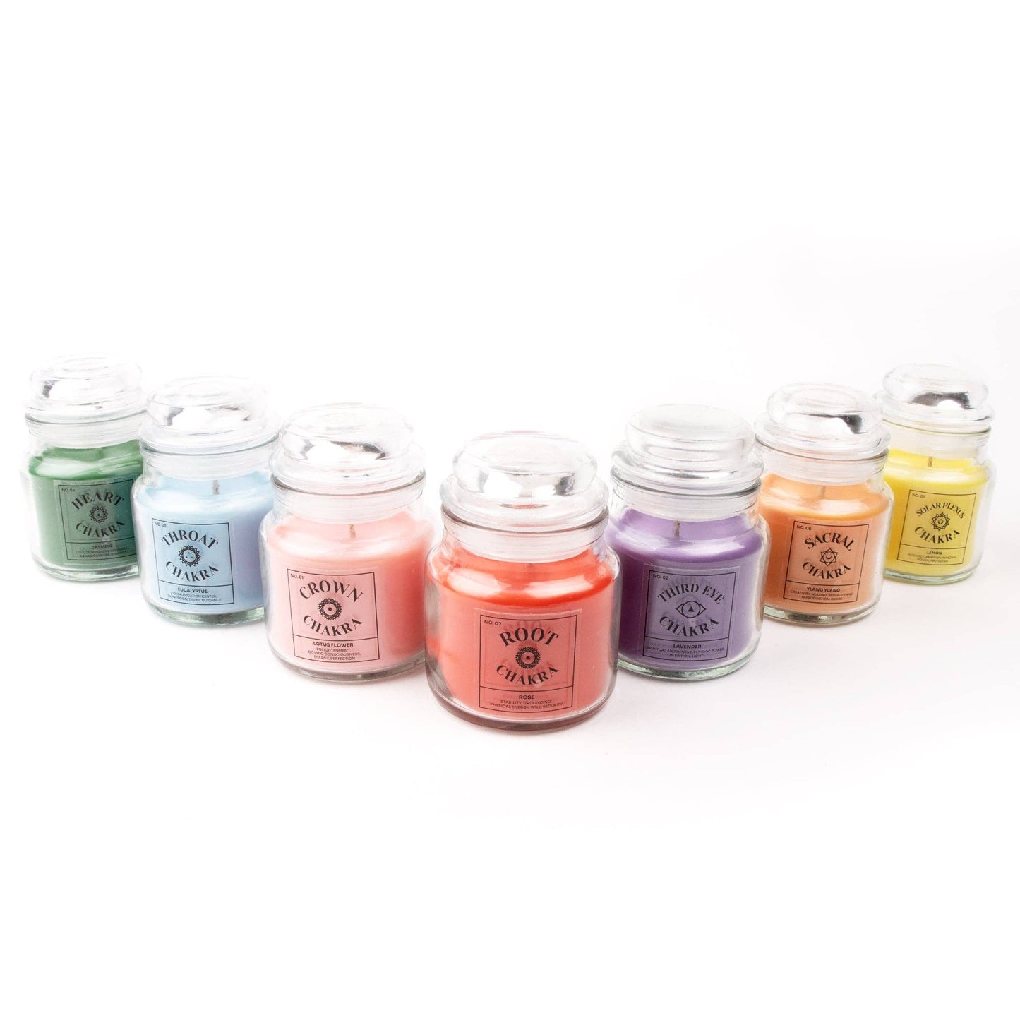 Myga - Seven Chakra Candles: Third Eye - Lavender Scent