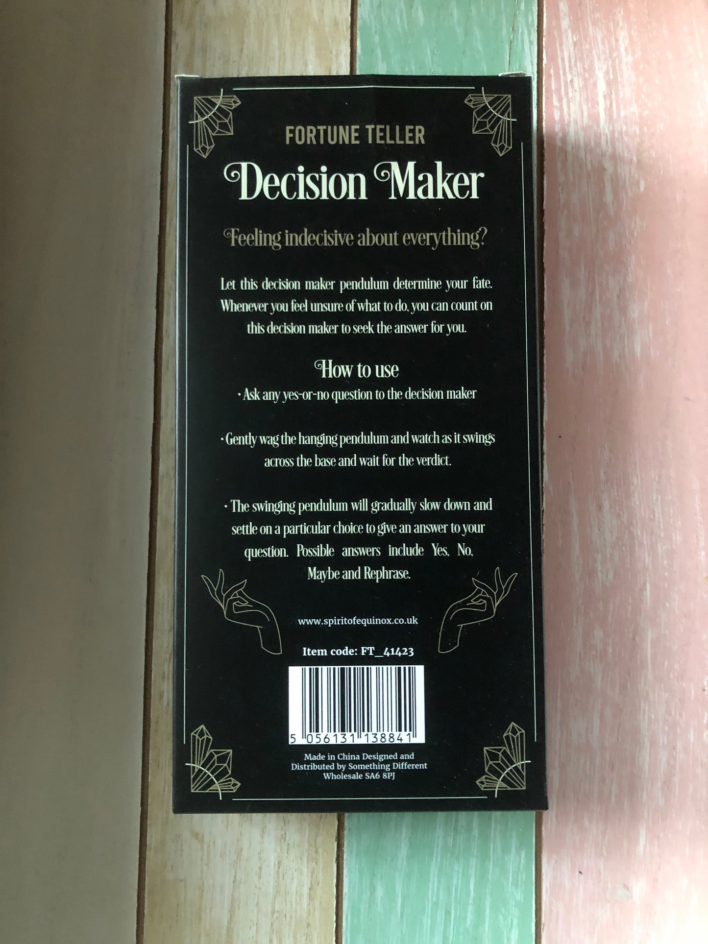 Pendulum Decision Maker