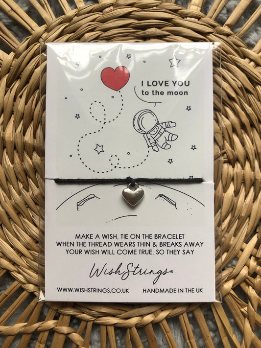 I Love You to the Moon~Wish Bracelet