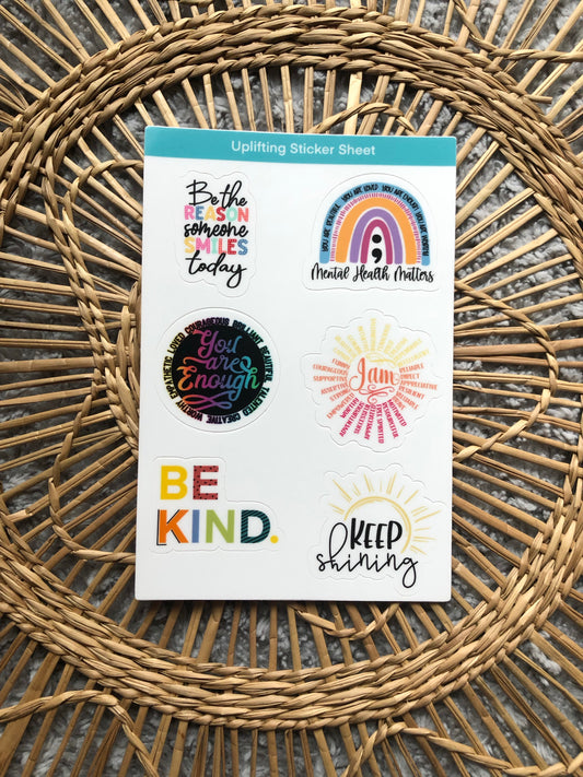 Uplifting~Sticker Sheet