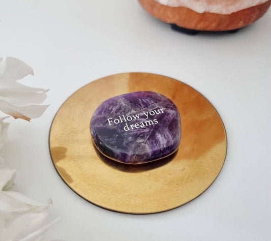 Follow Your Dreams ~ Amethyst Sentiment Stone