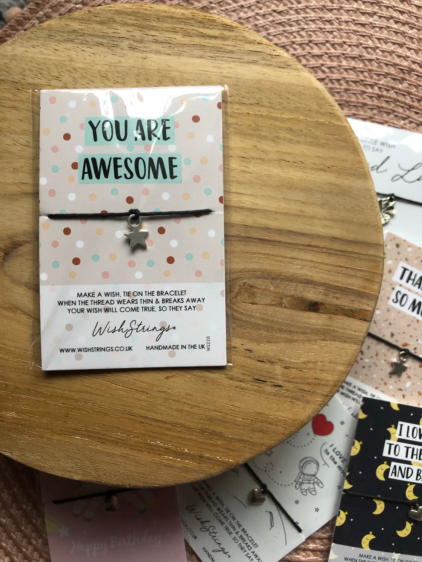 You Are Awesome~Wish Bracelet