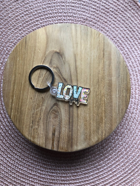 Love Yourself~Keyring