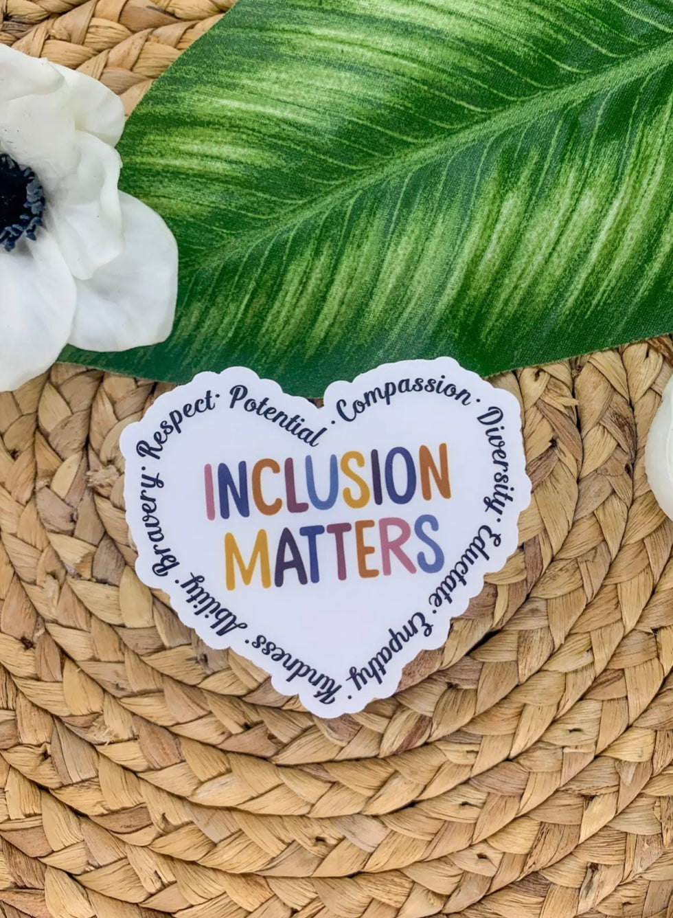 Inclusion Matters~Vinyl Sticker